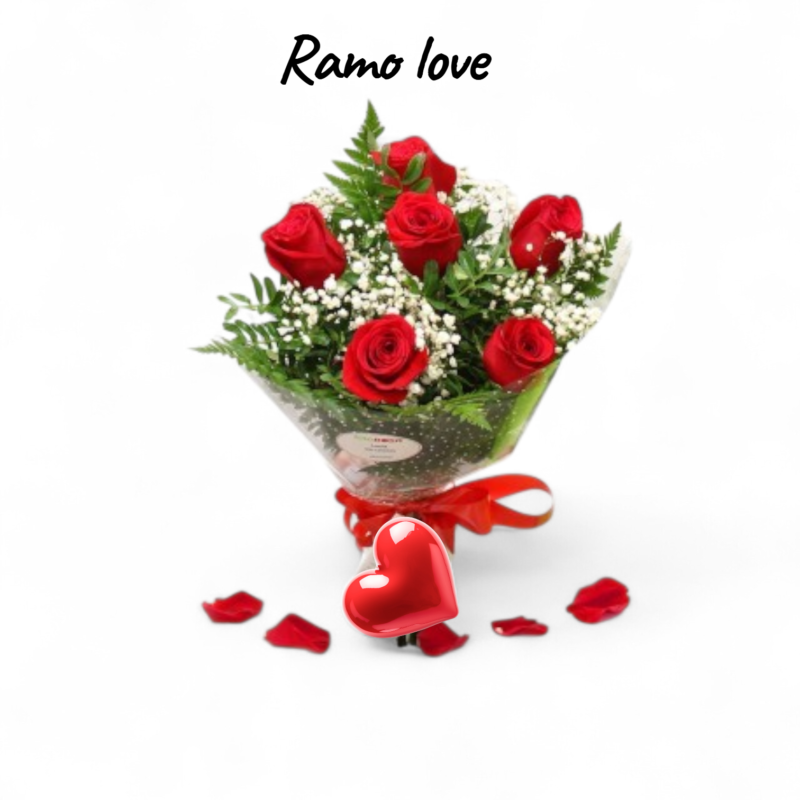 Ramo Love (6 rosas importadas)